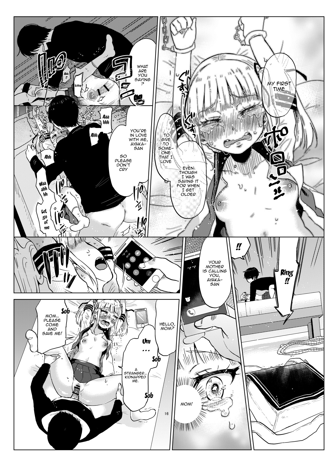 hentai manga Schoolgirl Aya-chan's Ovulation Day ~Confinement Leads To Fucking Raw~